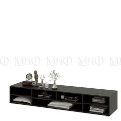 НИКОЛЬ Тумба ТВ (Черный глянец/Черный) в Талице - talica.mebel24.online | фото 2