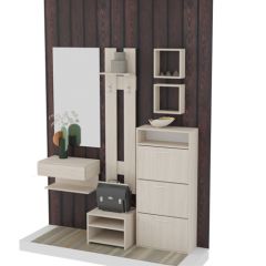 Обувница 3 секции (дуб сонома) в Талице - talica.mebel24.online | фото 4