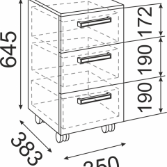 Подростковая Волкер (модульная) в Талице - talica.mebel24.online | фото 27