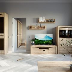 Полка подвесная НКМ Версаль-5 секция №15 в Талице - talica.mebel24.online | фото 2