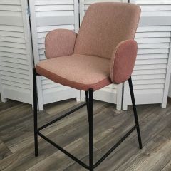 Полубарный стул NYX (H=65cm) VF109 розовый / VF110 брусничный М-City в Талице - talica.mebel24.online | фото