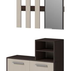 Прихожая Энтер (Венге/Дуб молочный) Комплектация 3 в Талице - talica.mebel24.online | фото 4