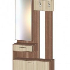 ИНФИНИТИ Прихожая (Секция с зеркалом + 2 шкафа-пенала) в Талице - talica.mebel24.online | фото 5