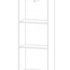 ИНФИНИТИ Прихожая (Секция с зеркалом + 2 шкафа-пенала) в Талице - talica.mebel24.online | фото 10