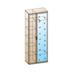 Прихожая Карина композиция 1 (Снежный ясень) в Талице - talica.mebel24.online | фото 2
