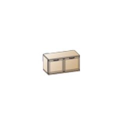 Прихожая Карина композиция 3 (Снежный ясень) в Талице - talica.mebel24.online | фото 5