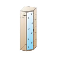 Прихожая Карина композиция 3 (Снежный ясень) в Талице - talica.mebel24.online | фото 6