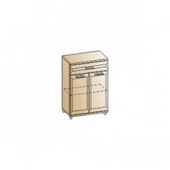 Прихожая Мелисса композиция 7 (Ясень Асахи) в Талице - talica.mebel24.online | фото 3