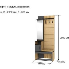 ОЛЬГА-ЛОФТ 1 Прихожая в Талице - talica.mebel24.online | фото 4