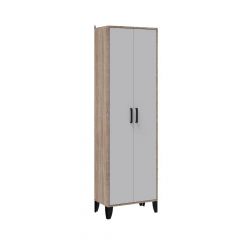 Прихожая Витра Шкаф платяной (Белый/Дуб сонома) в Талице - talica.mebel24.online | фото