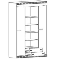 Шкаф 4-х дверный "Мария-Луиза 4" в Талице - talica.mebel24.online | фото 2