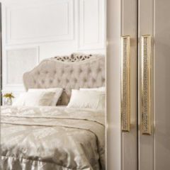 Шкаф 5-ти ств с зеркалами Мокко (бежевый) в Талице - talica.mebel24.online | фото 4