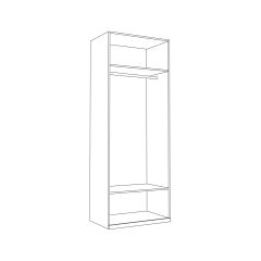 Шкаф для одежды 13.329 Валенсия в Талице - talica.mebel24.online | фото 2