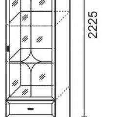 Шкаф для посуды Венеция 9 бодега в Талице - talica.mebel24.online | фото 3