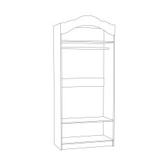 Шкаф двухстворчатый 13.195 Роуз в Талице - talica.mebel24.online | фото 2