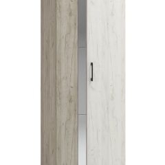 Шкаф Эмма (Дуб Крафт серый/белый) в Талице - talica.mebel24.online | фото