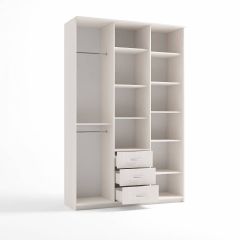 Шкаф комбинированный Дуэт Люкс с зеркалом в Талице - talica.mebel24.online | фото 7