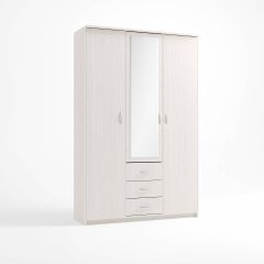 Шкаф комбинированный Дуэт Люкс с зеркалом в Талице - talica.mebel24.online | фото 6