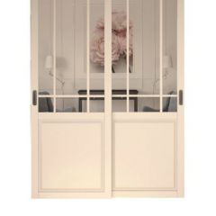 Шкаф-купе 1500 серии NEW CLASSIC K4+K4+B2+PL4 (2 ящика+F обр. штанга) профиль «Капучино» в Талице - talica.mebel24.online | фото 15