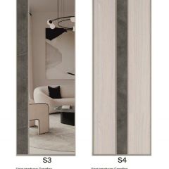 Шкаф-купе 2250 серии SILVER S3+S1+S4 B22+PL3 (по 2 ящика лев/прав+2 штанги) профиль «Серебро» в Талице - talica.mebel24.online | фото 12