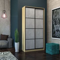 Шкаф-купе Лофт 1200 Шк12-60 (Дуб Сонома) в Талице - talica.mebel24.online | фото 14