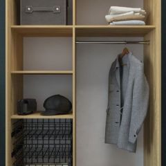 Шкаф-купе Лофт 1200 Шк12-60 (Дуб Сонома) в Талице - talica.mebel24.online | фото 3