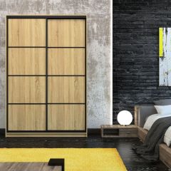Шкаф-купе Лофт 1600 Шк16-60 (Дуб Сонома) в Талице - talica.mebel24.online | фото 7