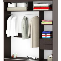 Шкаф-купе Орион 1.8 серия Альянс (Венге) в Талице - talica.mebel24.online | фото 2