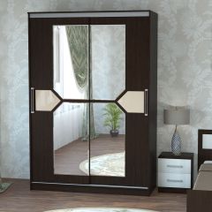 Шкаф-купе ПШ-2.9 1800 Фасад СТРЕЛКА (ВЕНГЕ стрелка беж) в Талице - talica.mebel24.online | фото