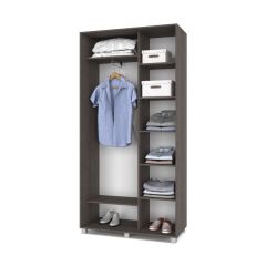 РОЛАНД Шкаф-купе Анкор темный (450*1100) Р411 в Талице - talica.mebel24.online | фото 2