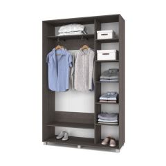 РОЛАНД Шкаф-купе Анкор темный (450*1400) Р441 в Талице - talica.mebel24.online | фото 3