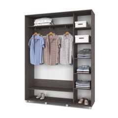 РОЛАНД Шкаф-купе Анкор темный (450*1700) Р471 в Талице - talica.mebel24.online | фото 3
