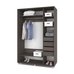 РОЛАНД Шкаф-купе Анкор темный (600*1500) Р651 в Талице - talica.mebel24.online | фото 4