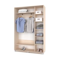 РОЛАНД Шкаф-купе Млечный дуб (450*1500) Р451 в Талице - talica.mebel24.online | фото 3