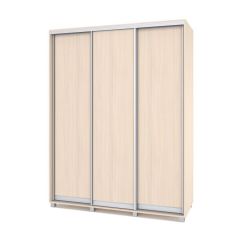 РОЛАНД Шкаф-купе Млечный дуб (450*1700) Р471 в Талице - talica.mebel24.online | фото 2