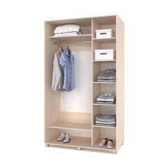 РОЛАНД Шкаф-купе Млечный дуб (600*1400) Р641 в Талице - talica.mebel24.online | фото 2
