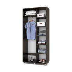 РОЛАНД Шкаф-купе с зеркалами Венге (450*1000) Р403 в Талице - talica.mebel24.online | фото 2