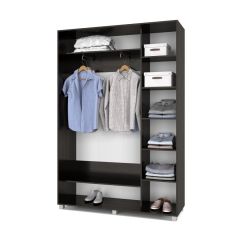 РОЛАНД Шкаф-купе с зеркалами Венге (450*1500) Р453 в Талице - talica.mebel24.online | фото 3