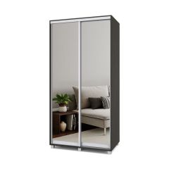 РОЛАНД Шкаф-купе с зеркалами Венге (600*1100) Р613 в Талице - talica.mebel24.online | фото