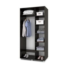 РОЛАНД Шкаф-купе с зеркалами Венге (600*1100) Р613 в Талице - talica.mebel24.online | фото 2