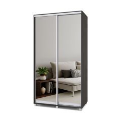 РОЛАНД Шкаф-купе с зеркалами Венге (600*1300) Р633 в Талице - talica.mebel24.online | фото