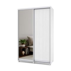 РОЛАНД Шкаф-купе с зеркалом Анкор светлый (450*1400) Р442 в Талице - talica.mebel24.online | фото 2