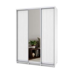 РОЛАНД Шкаф-купе с зеркалом Анкор светлый (450*1600) Р462 в Талице - talica.mebel24.online | фото 2