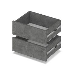 РОЛАНД Шкаф-купе с зеркалом Камень темный (450*1600) Р462 в Талице - talica.mebel24.online | фото 4