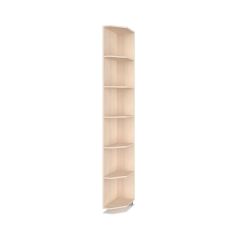 РОЛАНД Шкаф-купе с зеркалом Млечный дуб (450*1600) Р462 в Талице - talica.mebel24.online | фото
