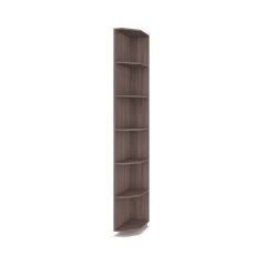 РОЛАНД Шкаф-купе с зеркалом Шимо темный (450*1000) Р402 в Талице - talica.mebel24.online | фото