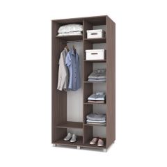 РОЛАНД Шкаф-купе с зеркалом Шимо темный (600*1000) Р602 в Талице - talica.mebel24.online | фото 2