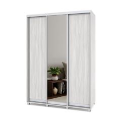 РОЛАНД Шкаф-купе с зеркалом Шимо темный (600*1600) Р662 в Талице - talica.mebel24.online | фото