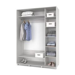 РОЛАНД Шкаф-купе с зеркалом Шимо темный (600*1600) Р662 в Талице - talica.mebel24.online | фото 2