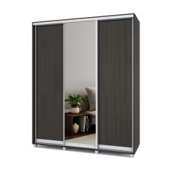 РОЛАНД Шкаф-купе с зеркалом Венге (450*1800) Р482 в Талице - talica.mebel24.online | фото 4